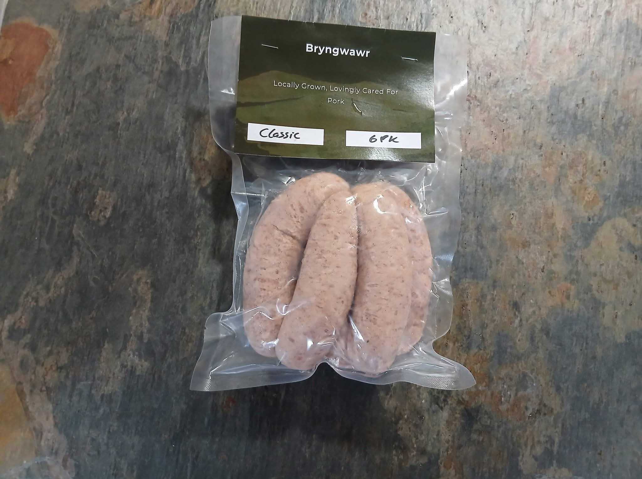 Pork Classic from Bryngwawr Farm in Carmarthen, Wales